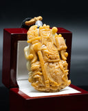 YELLOW EMPEROR JADE PENDANT