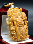 YELLOW EMPEROR JADE PENDANT