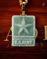 U.S Army Green Jade Pendant