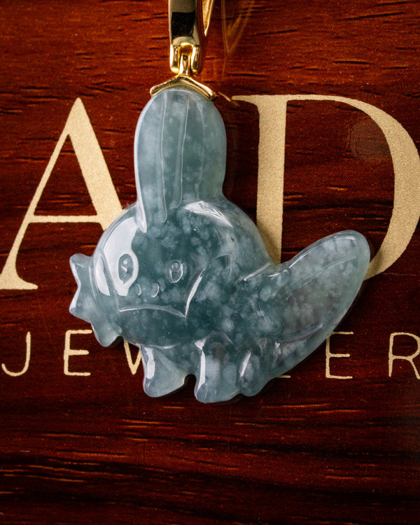 The Waterling Blue Water Jade Pendant