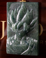 Iconic Anime Character Rectangular Jade Pendant