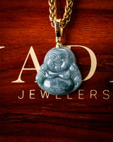 Blue Water Micro Laughing Buddha Variant 2