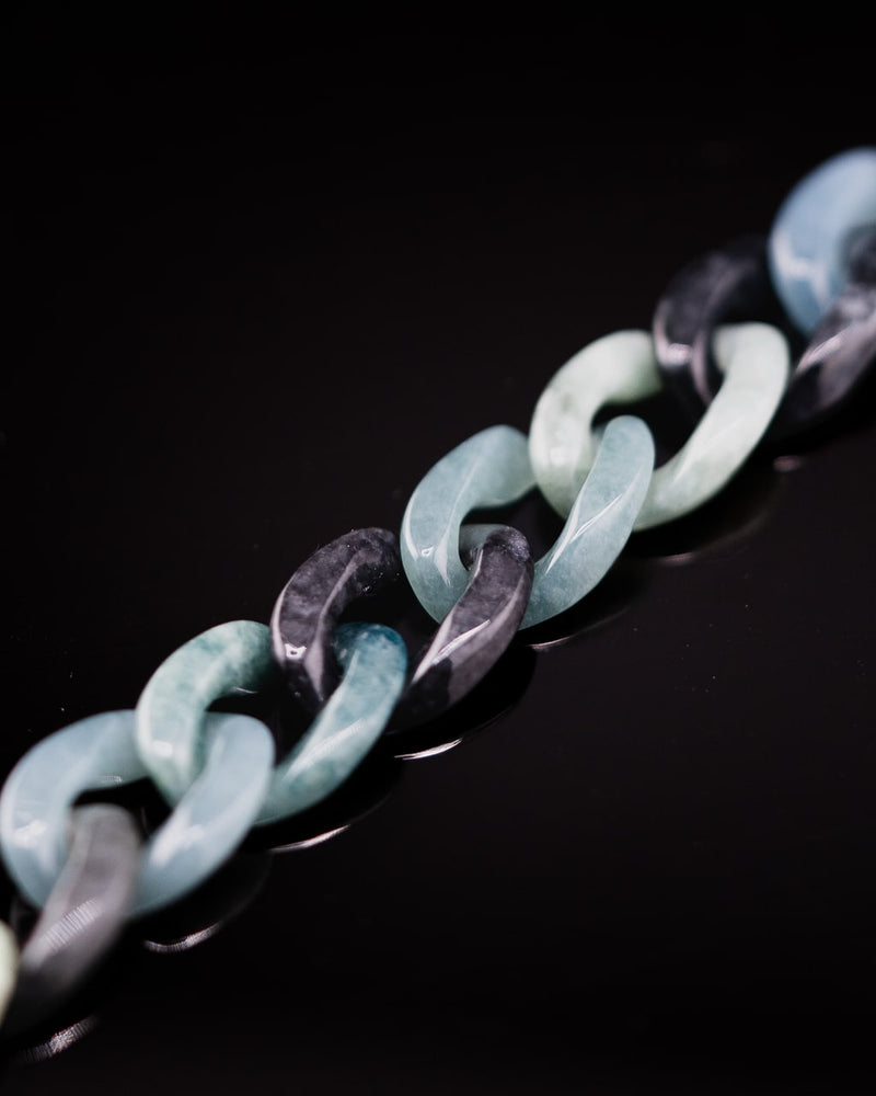 Tri Color Cuban Jade Bracelets