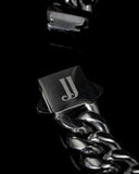8mm White Gold Cuban Chain