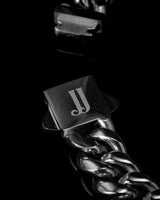 8mm White Gold Cuban Chain