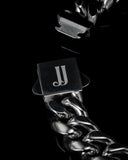 10mm White Gold Cuban Bracelet