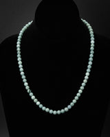 Blue Water Beaded Necklace