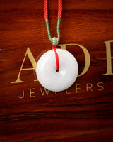 Disk Jade Pendant