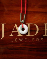 Micro Donut Jade Pendant