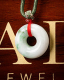 Micro Donut Jade Pendant