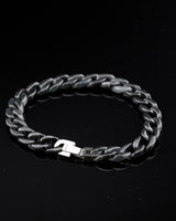 Black Cuban Link Jade Bracelet