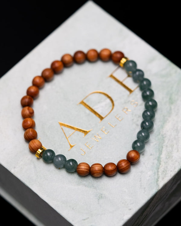 Earth Balance Jade Bracelet