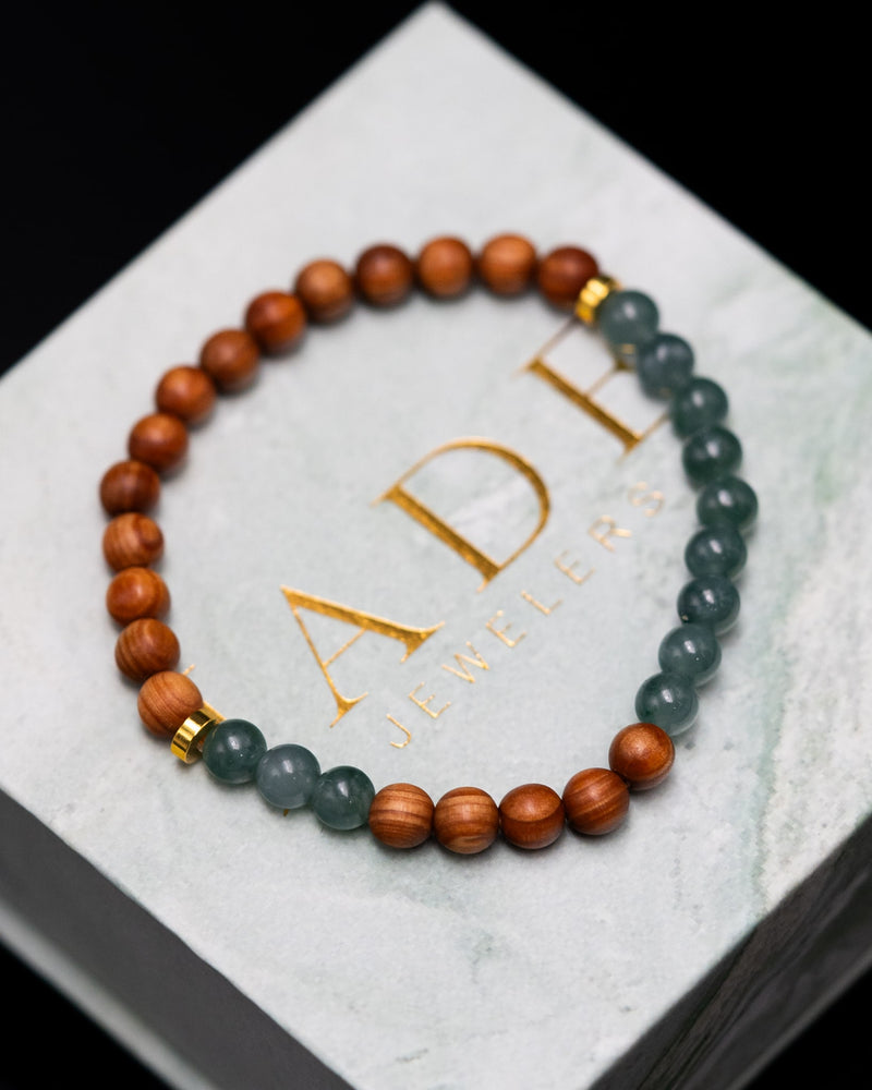 Earth Balance Jade Bracelet