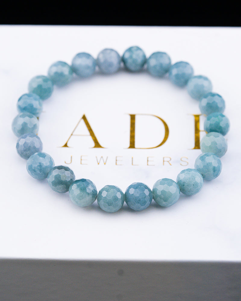 Blue Diamond Cut Bracelets