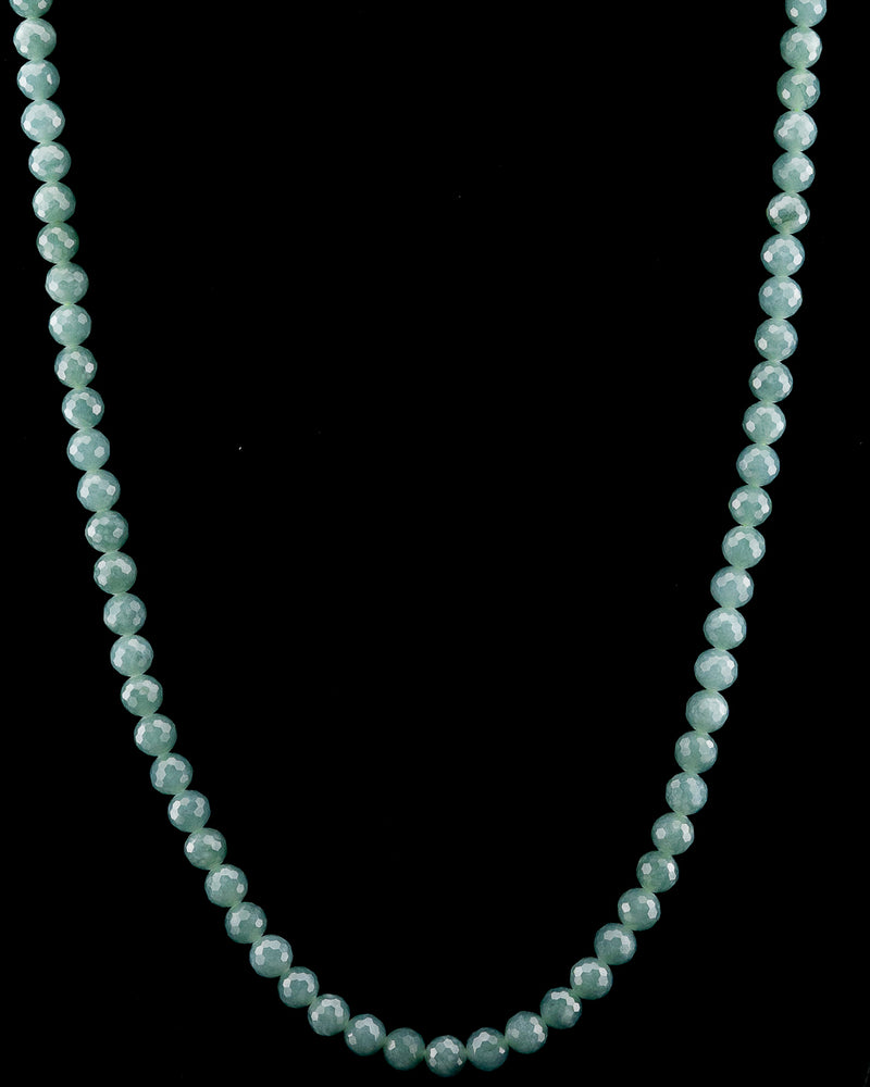 Diamond Cut Beaded Necklace