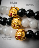 Lucky Cat Balance Jade Bracelet