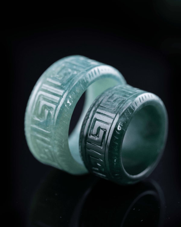 Olympia Jade Band Ring