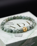 Golden Flutter Jade Bracelet
