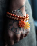 Two Toned  Filipino Sun Jade Bracelet