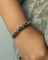 Six Beaded Jade Rope Bracelet