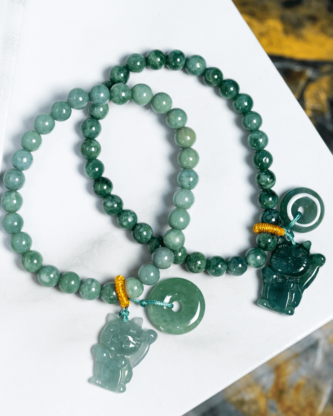 Lucky Cat Jade Bracelet – The Jade Jewelers