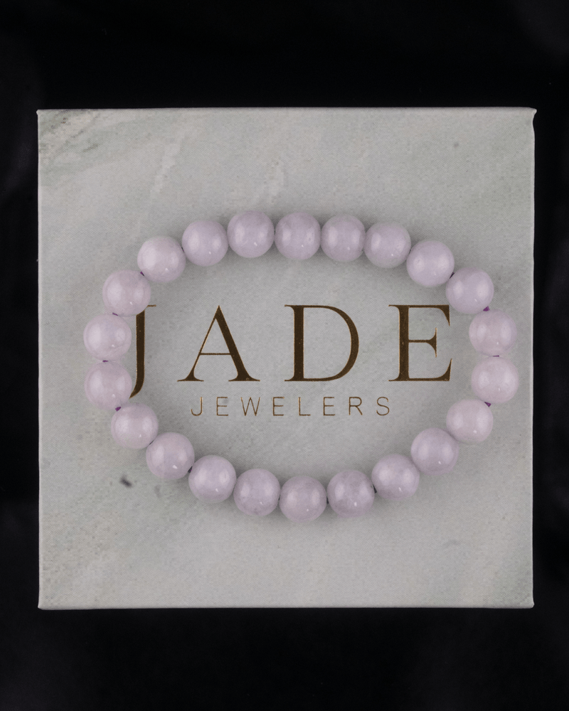 Medium Full Beaded Jade Bracelet
