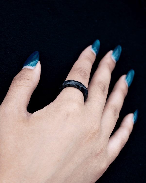 Ring - Black Jade