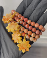 Two Toned  Filipino Sun Jade Bracelet