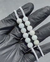 Six Beaded Jade Rope Bracelet