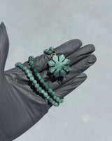 Filipino Sun Jade Beaded Necklace