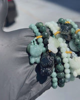 Happy Kitty Jade Bracelet