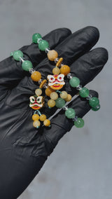 Lion Dancer Jade Bracelet