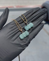 Micro Angel Number Jade Pendants