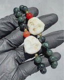 Buddha Head Jade Bracelet