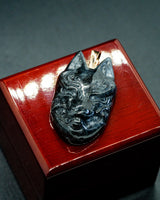 Kitsune Mask Jade Pendant